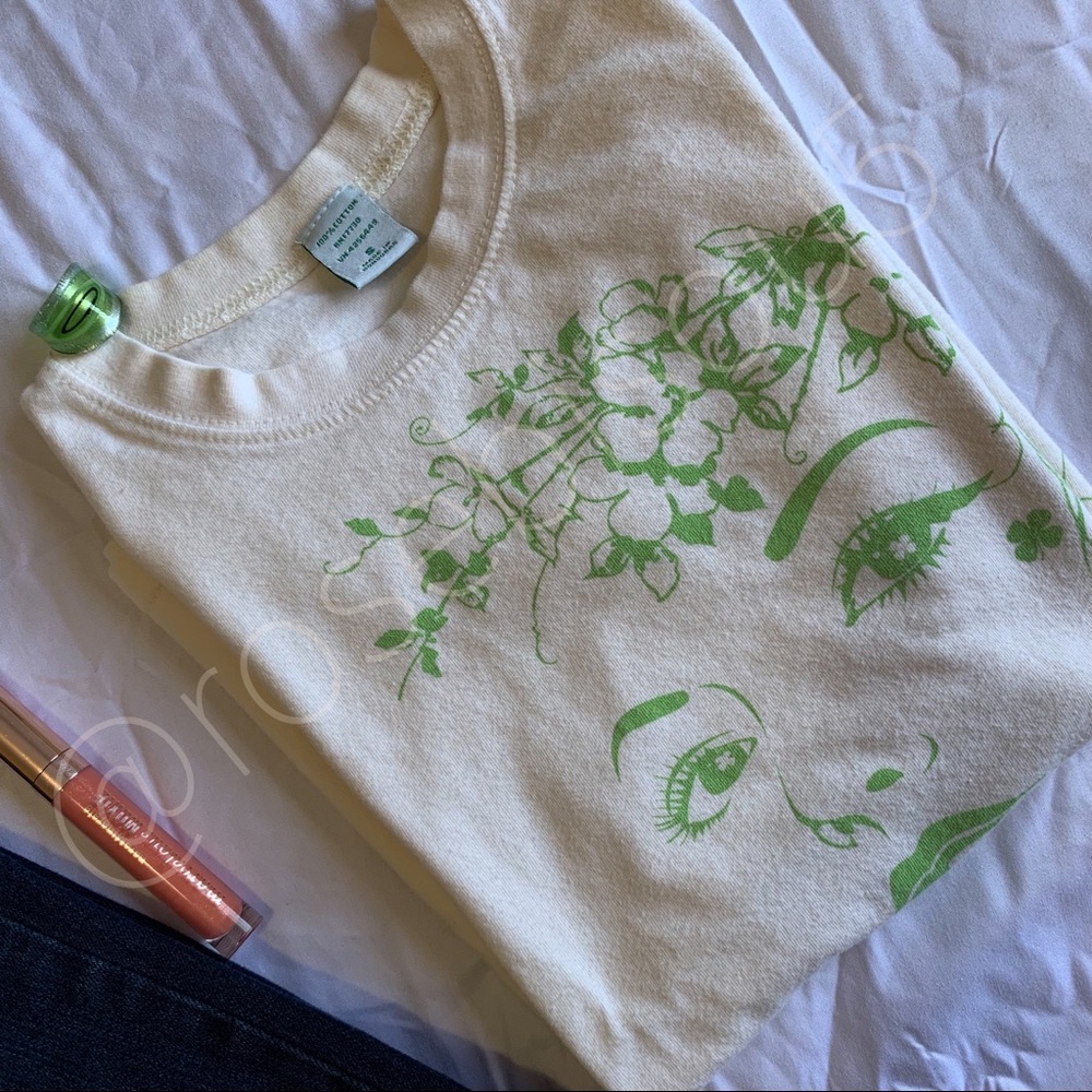 🍀Lucky Clover Graphic Print Tee Short Sleeve - Picture 8 of 8